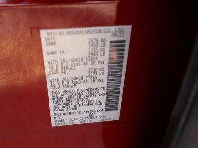 2023 Nissan Pathfinder Rock Creek 4WD