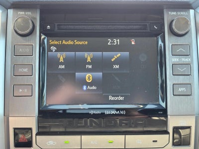 2018 Toyota Tundra 4WD 4WD SR5 Double Cab 6.5' Bed 5.7L (Natl)