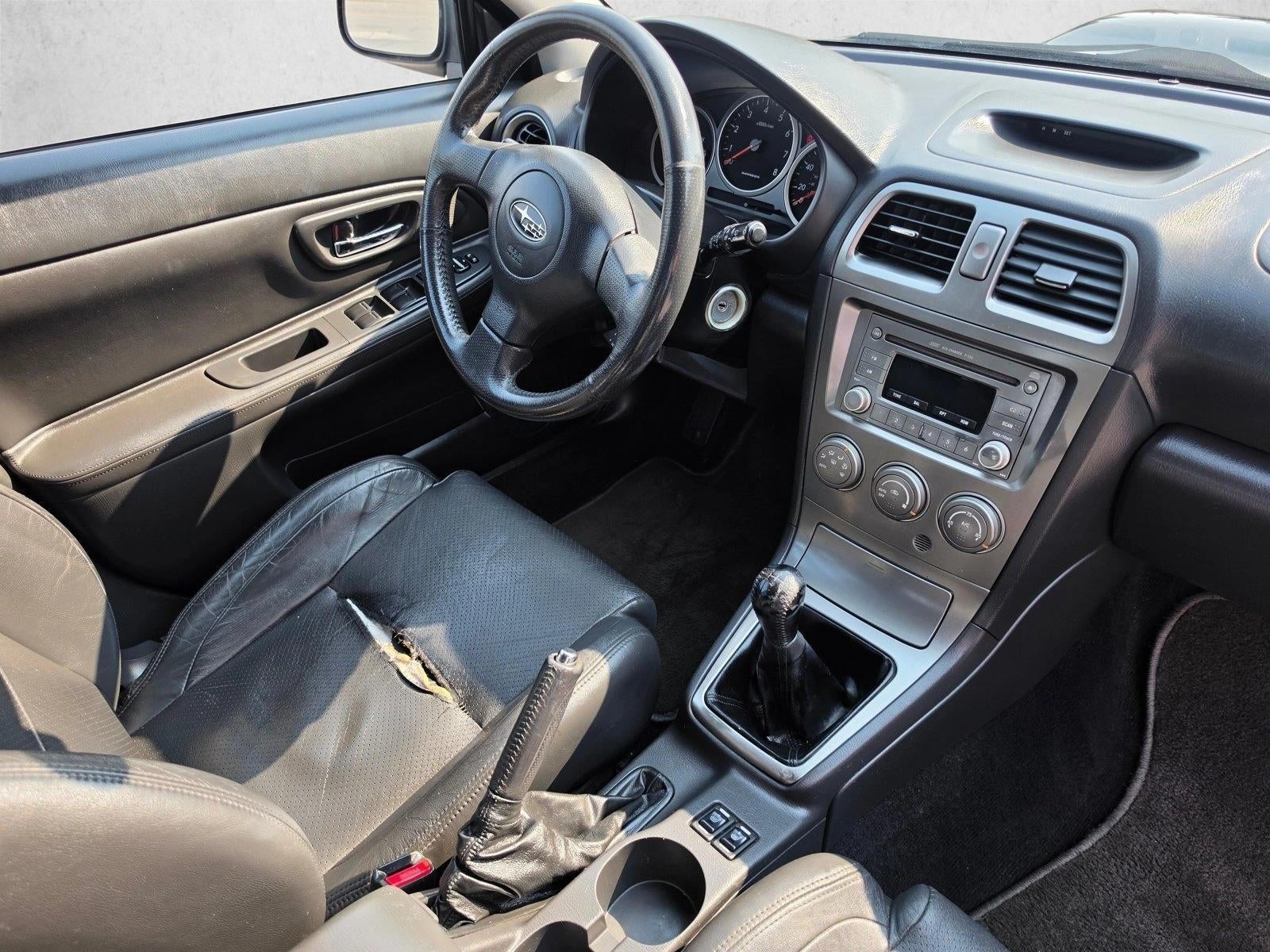 2006 Subaru Impreza Wagon Wgn 2.5 WRX Limited Manual Black Int