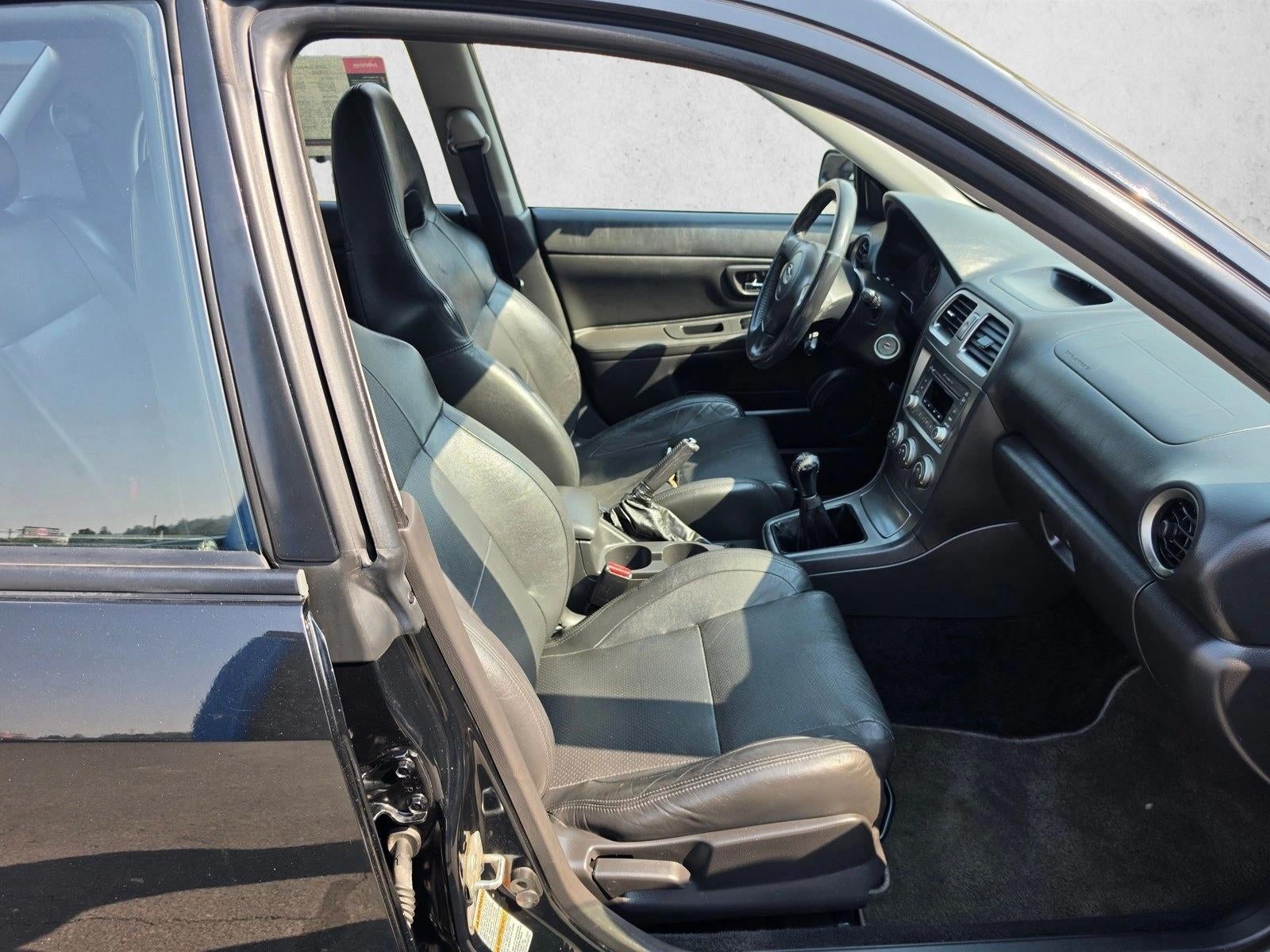 2006 Subaru Impreza Wagon Wgn 2.5 WRX Limited Manual Black Int