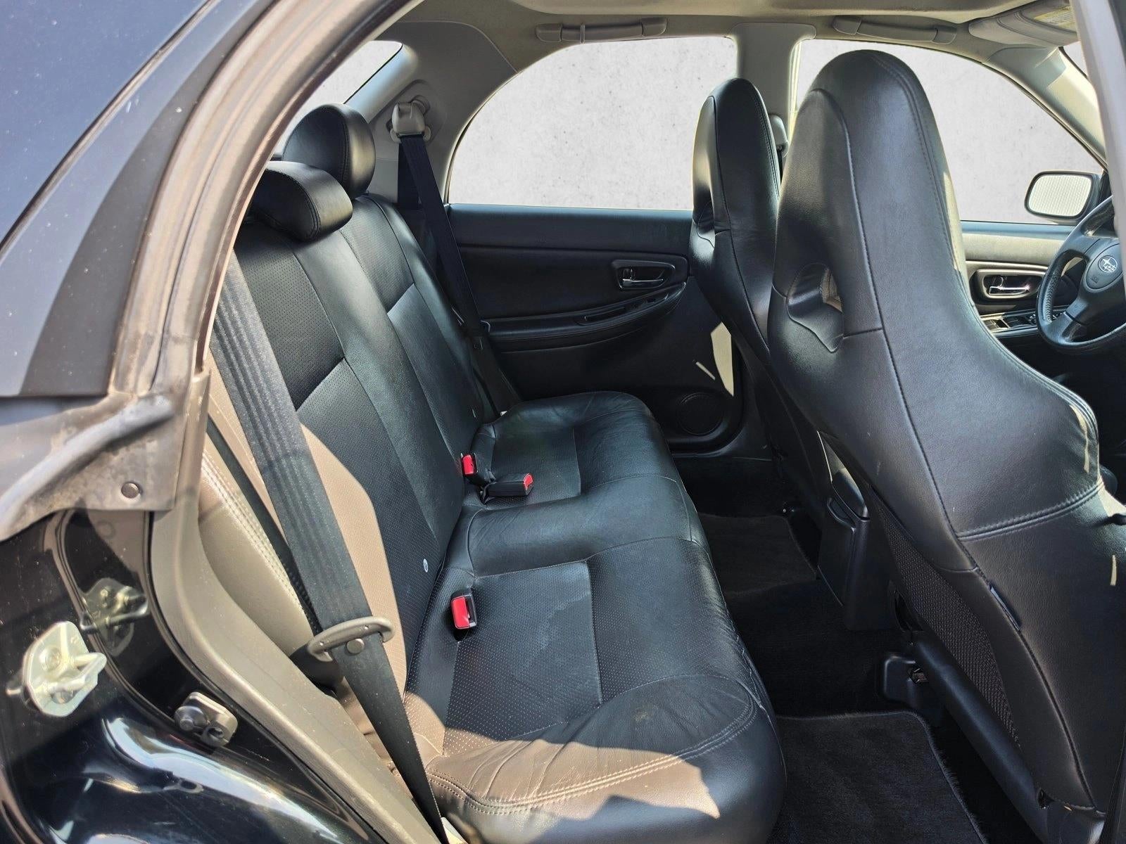 2006 Subaru Impreza Wagon Wgn 2.5 WRX Limited Manual Black Int
