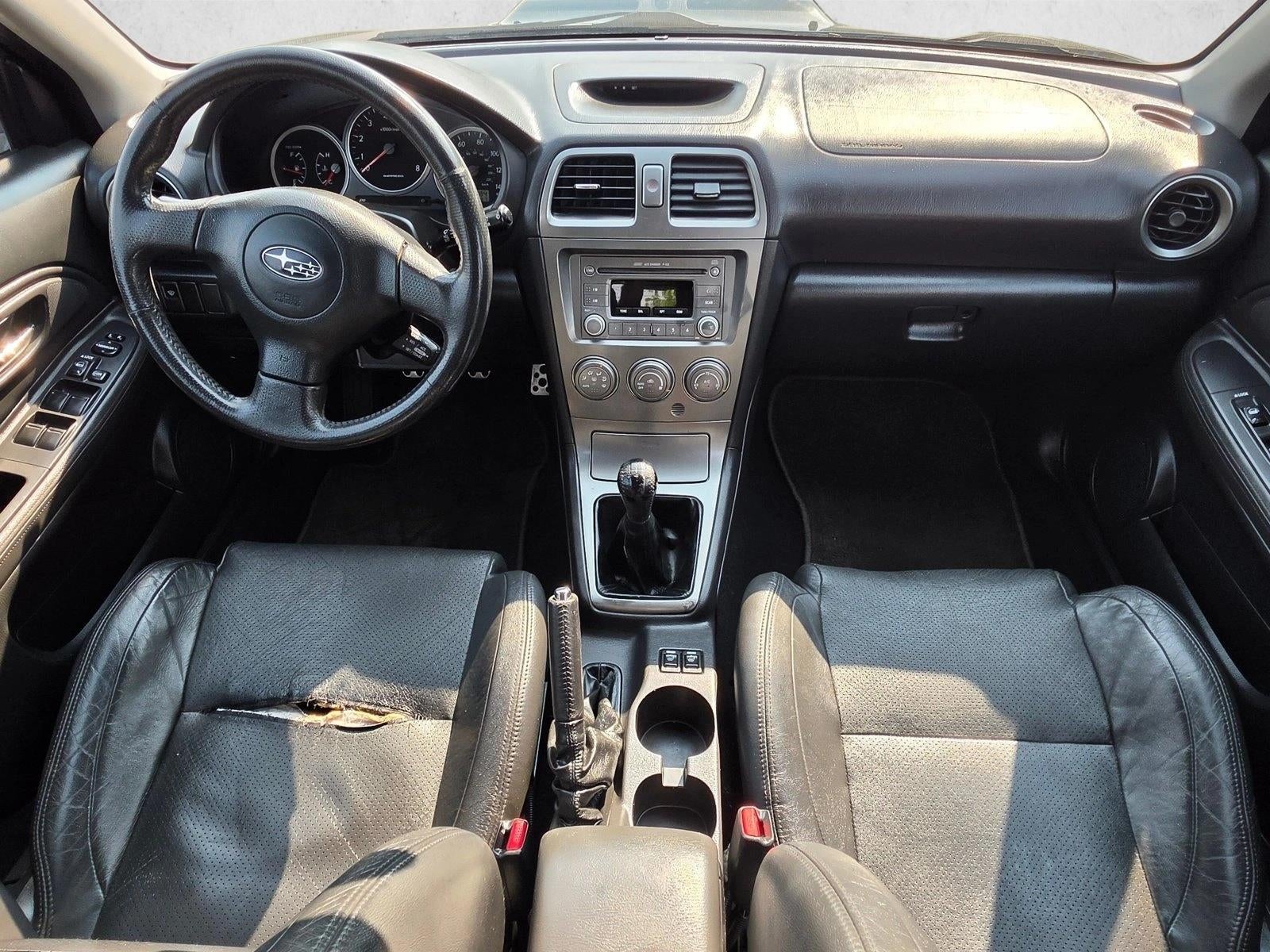 2006 Subaru Impreza Wagon Wgn 2.5 WRX Limited Manual Black Int
