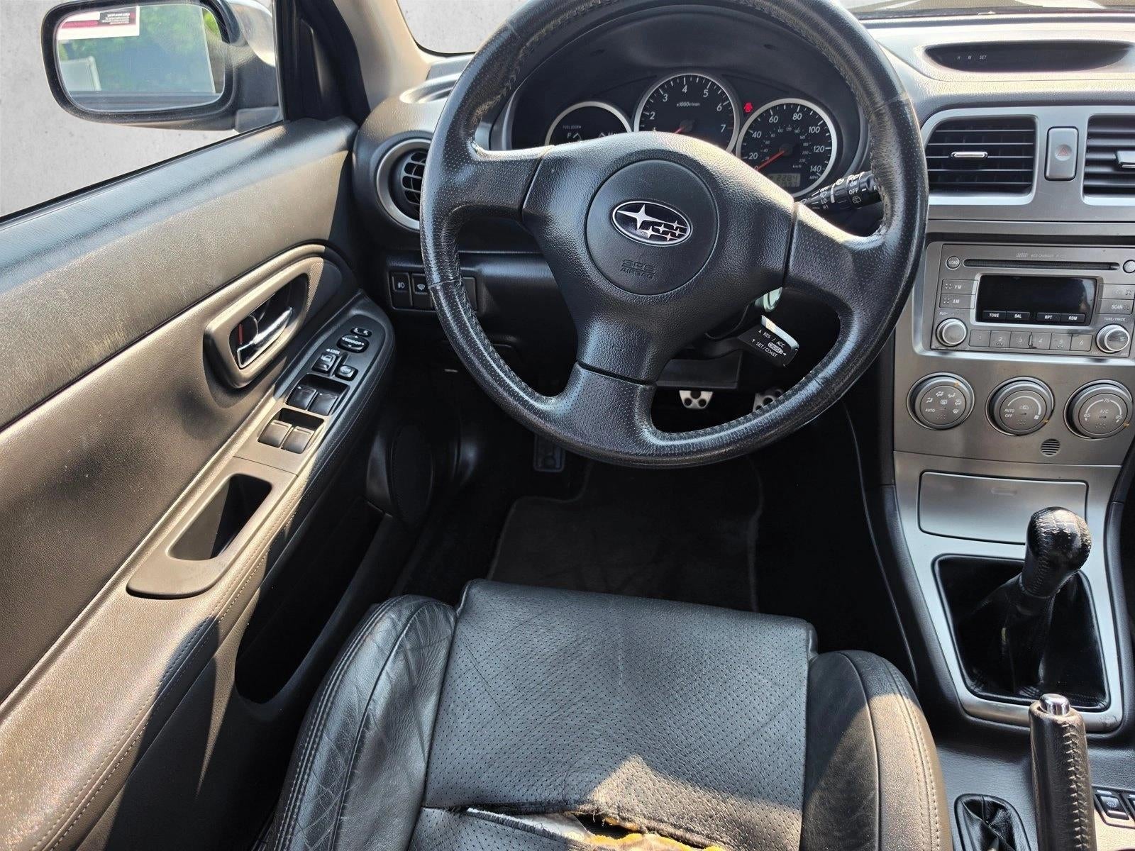 2006 Subaru Impreza Wagon Wgn 2.5 WRX Limited Manual Black Int
