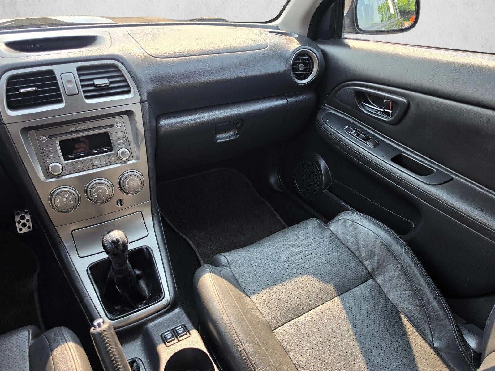 2006 Subaru Impreza Wagon Wgn 2.5 WRX Limited Manual Black Int
