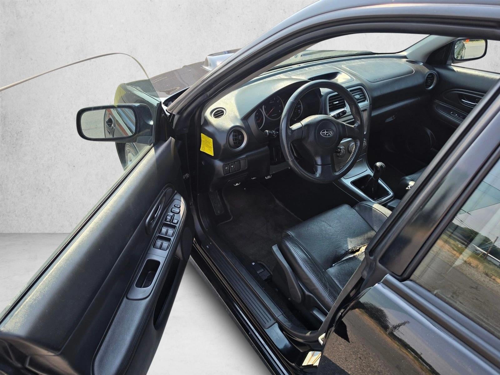 2006 Subaru Impreza Wagon Wgn 2.5 WRX Limited Manual Black Int