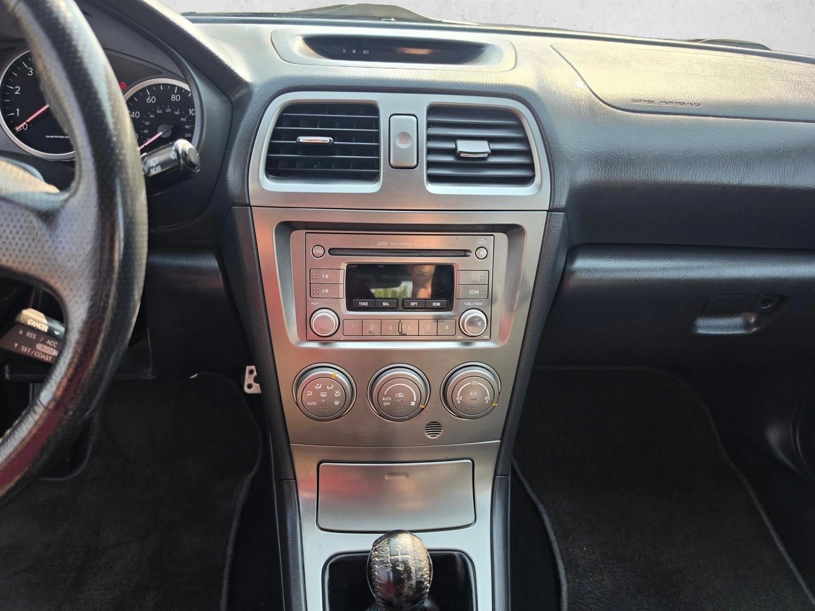 2006 Subaru Impreza Wagon Wgn 2.5 WRX Limited Manual Black Int