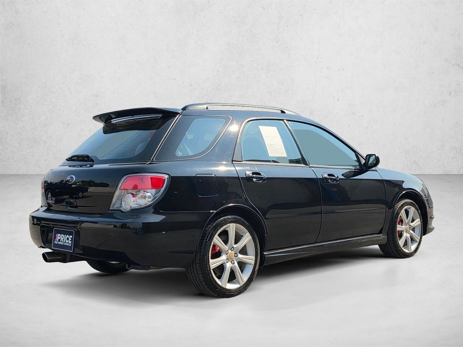 2006 Subaru Impreza Wagon Wgn 2.5 WRX Limited Manual Black Int