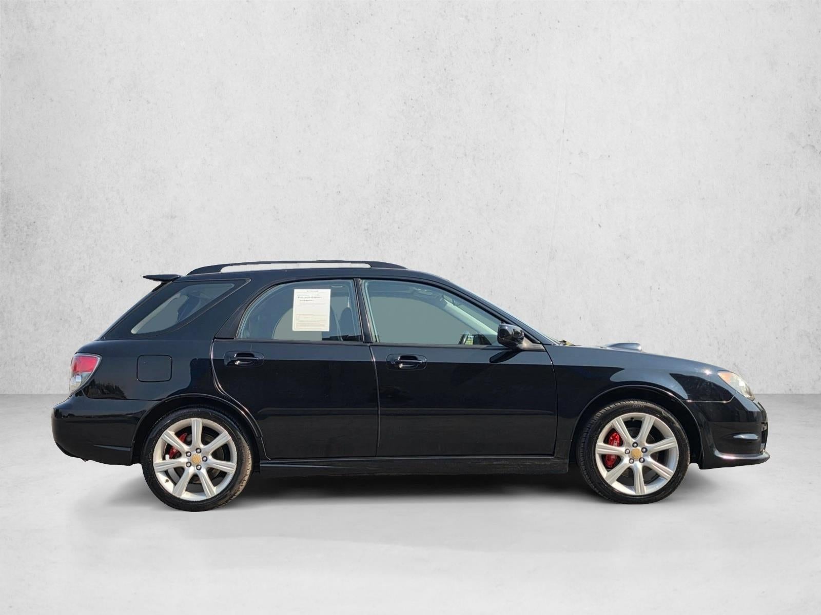 2006 Subaru Impreza Wagon Wgn 2.5 WRX Limited Manual Black Int