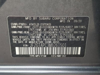 2021 Subaru Crosstrek Premium CVT