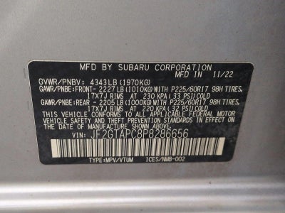 2023 Subaru Crosstrek Premium CVT