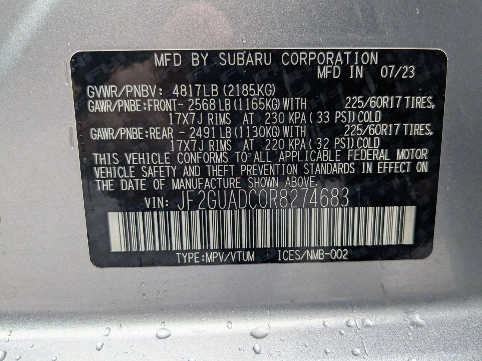 2024 Subaru Crosstrek Premium AWD