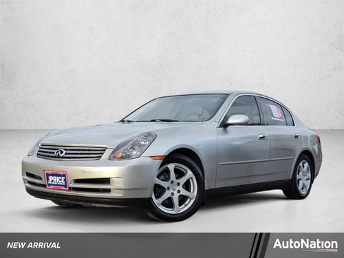 2004 INFINITI G35 Sedan w/Leather