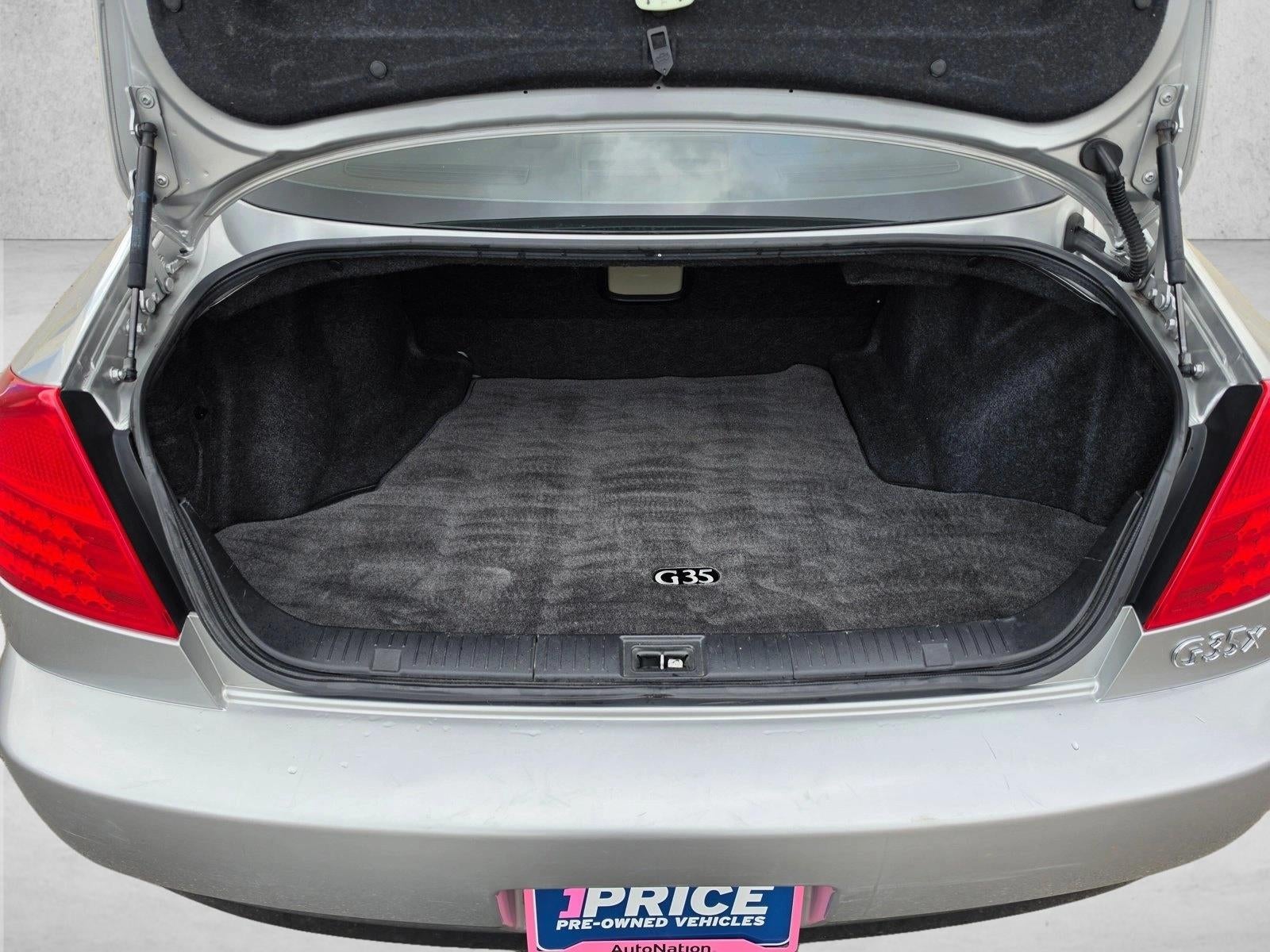2004 INFINITI G35 Sedan w/Leather