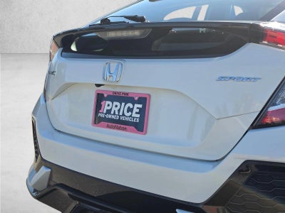 2018 Honda Civic Hatchback Sport Manual