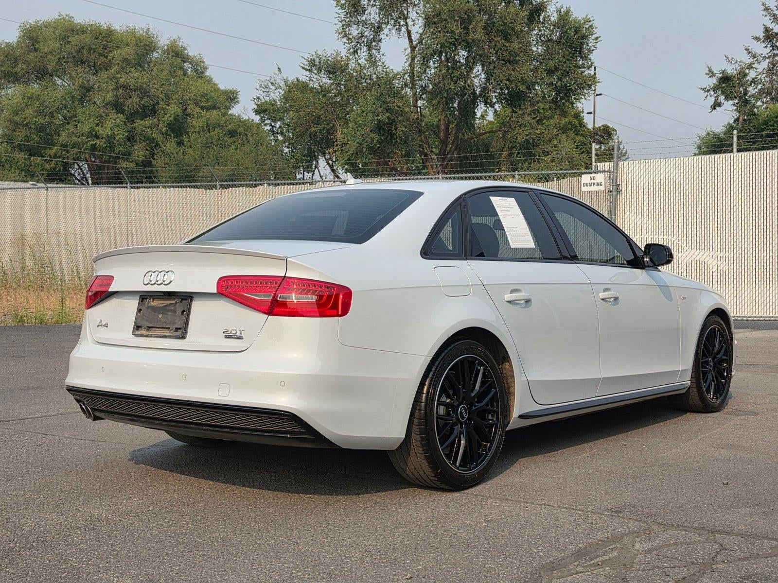 2016 Audi A4 Auto quattro 2.0T Premium Plus
