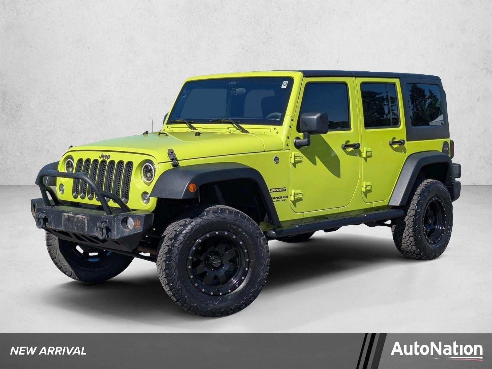 2016 Jeep Wrangler Unlimited 4WD 4dr Sport