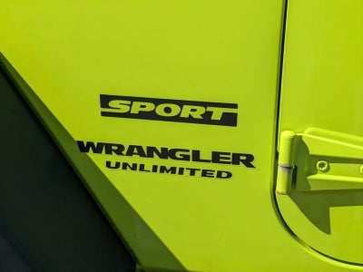 2016 Jeep Wrangler Unlimited 4WD 4dr Sport