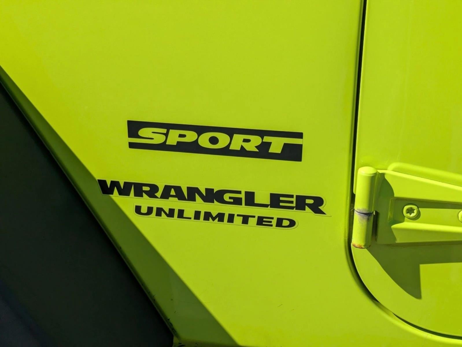 2016 Jeep Wrangler Unlimited 4WD 4dr Sport