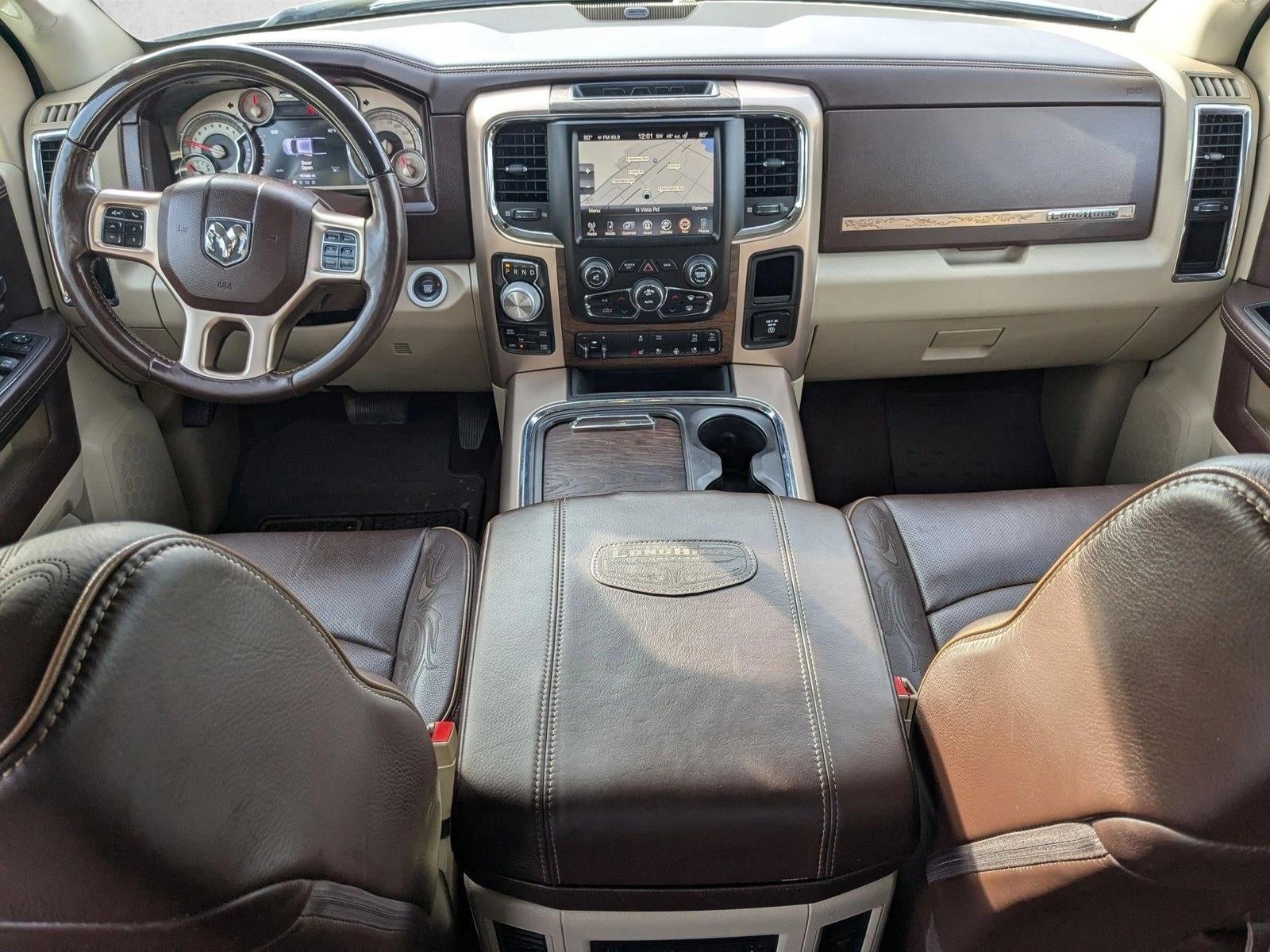 2016 RAM 1500 4WD Crew Cab 6.4 Ft Box Longhorn