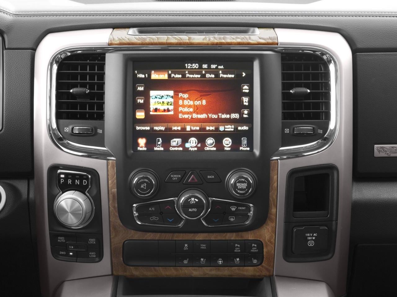 2016 RAM 1500 4WD Crew Cab 6.4 Ft Box Longhorn