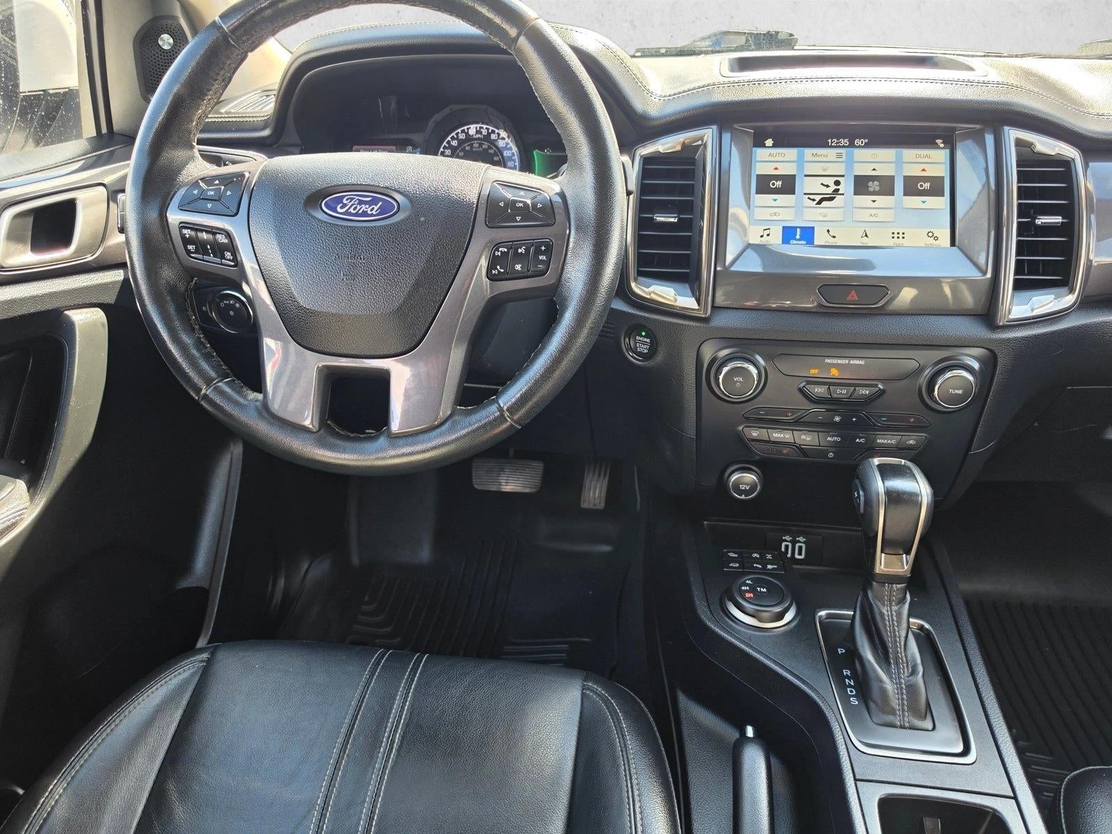 2019 Ford Ranger LARIAT 4WD SuperCrew 5' Box