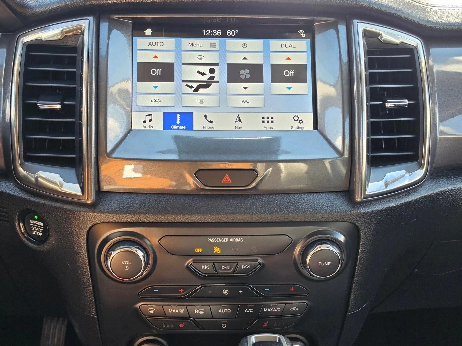 2019 Ford Ranger LARIAT 4WD SuperCrew 5' Box