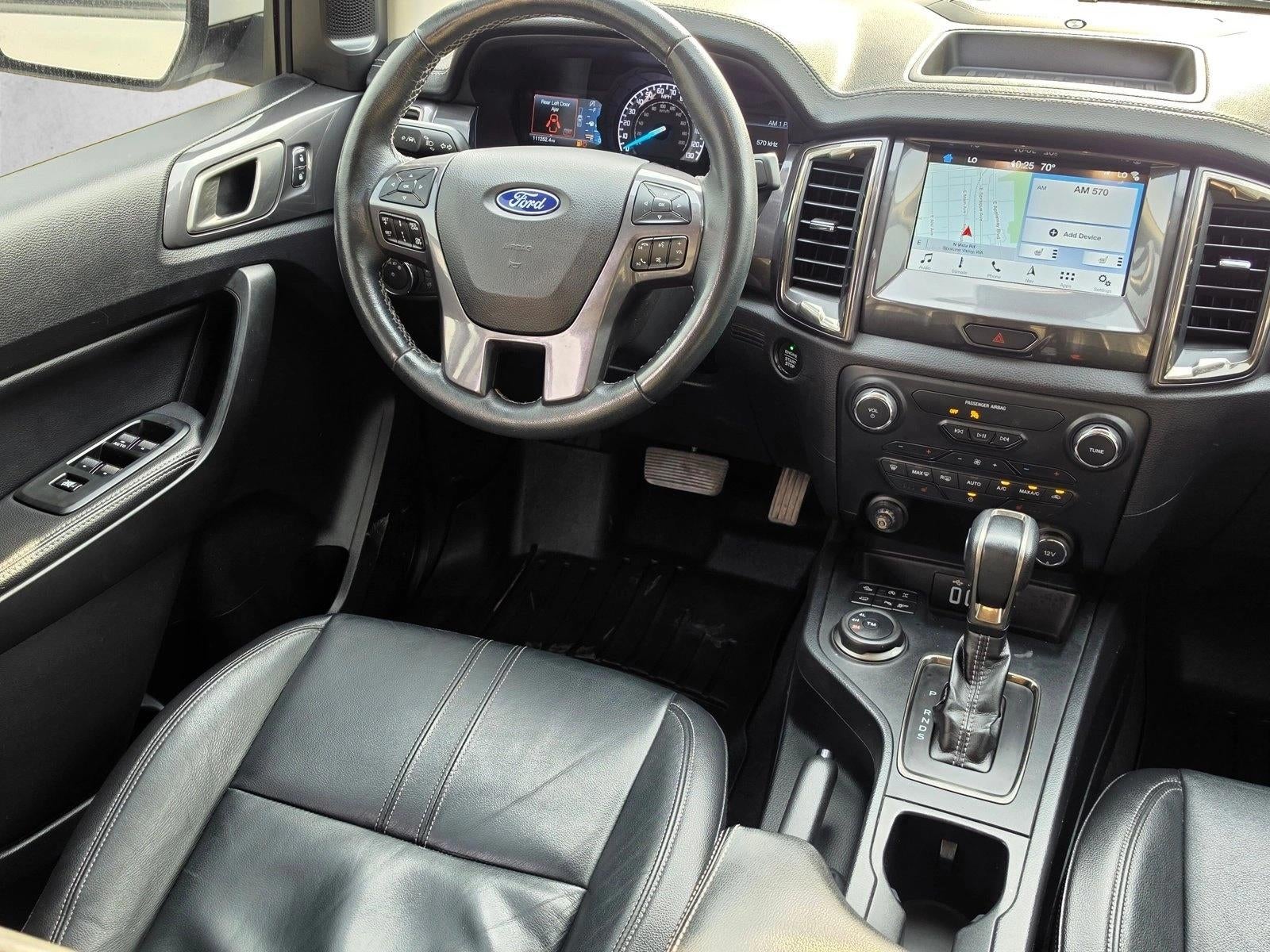 2019 Ford Ranger LARIAT 4WD SuperCrew 5' Box
