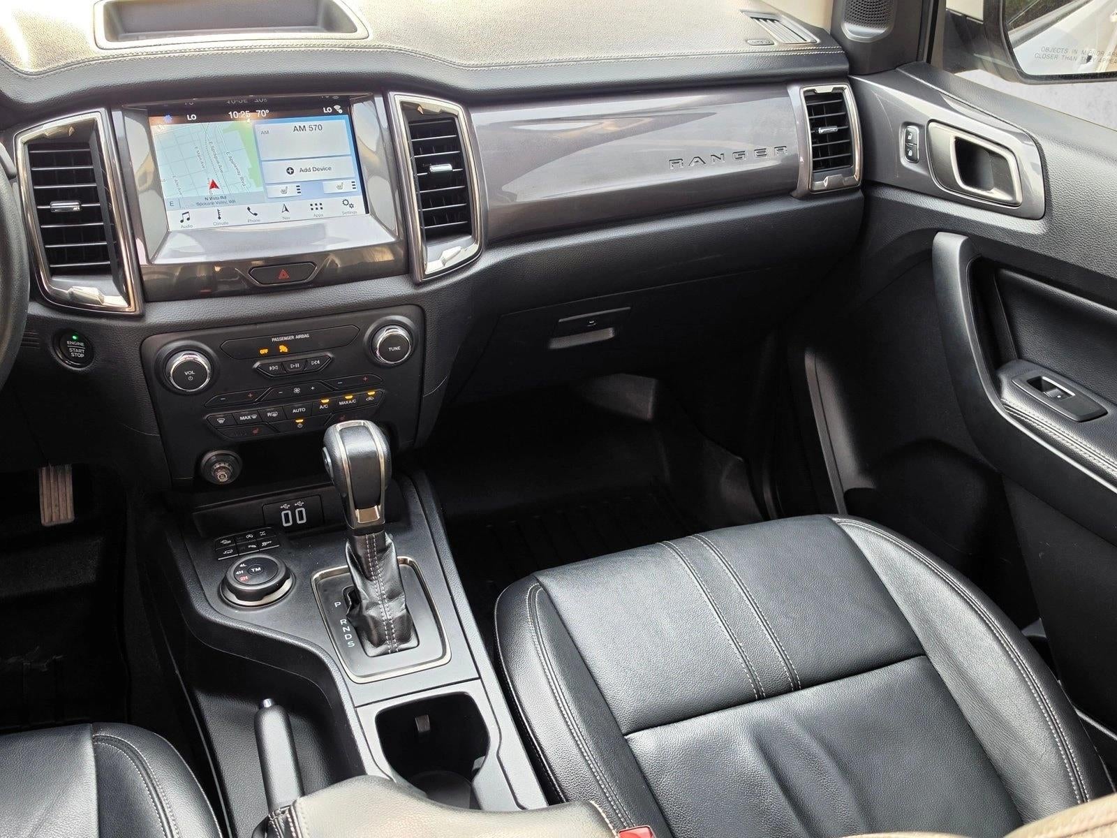 2019 Ford Ranger LARIAT 4WD SuperCrew 5' Box