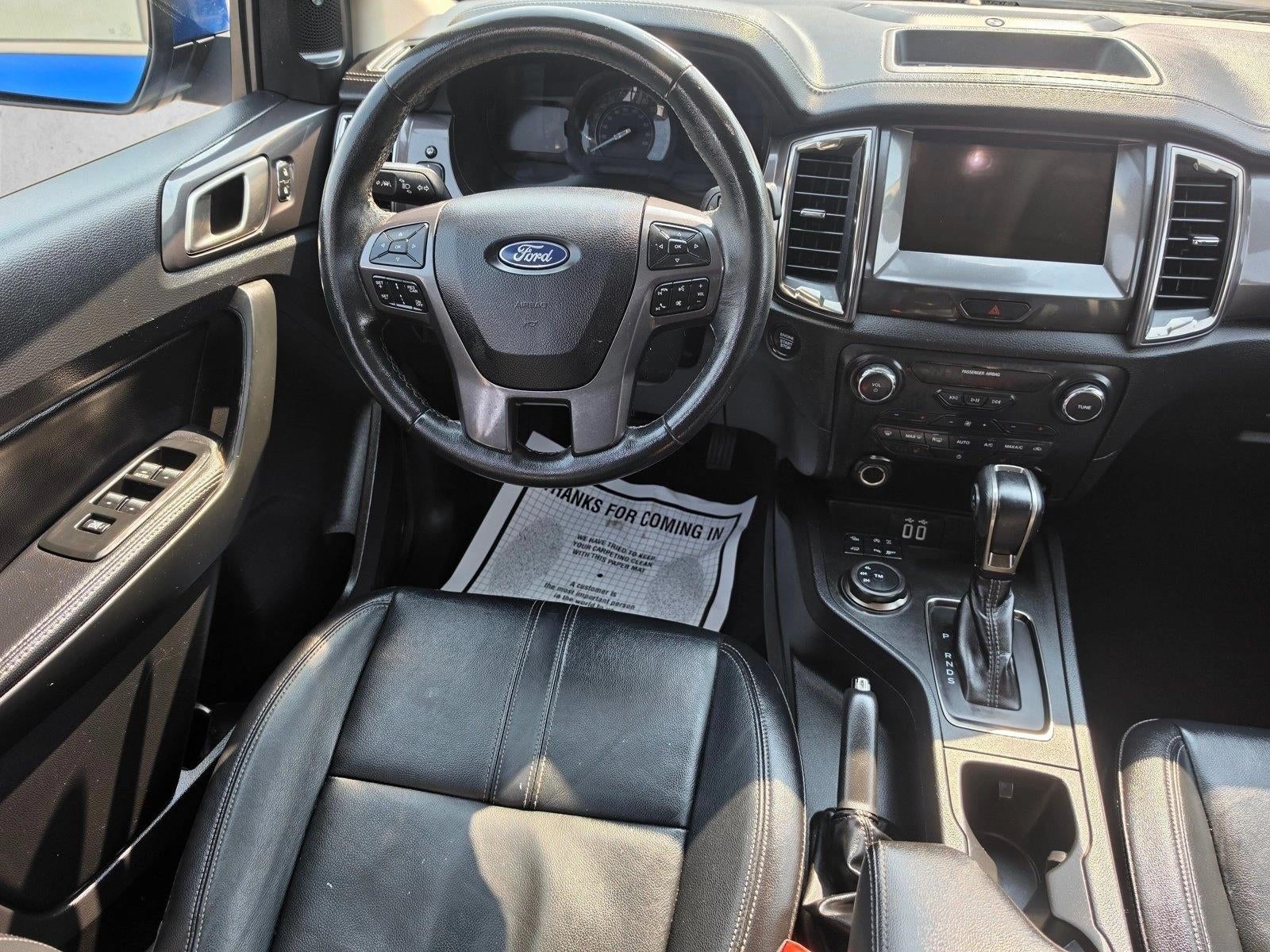 2019 Ford Ranger LARIAT 4WD SuperCrew 5' Box