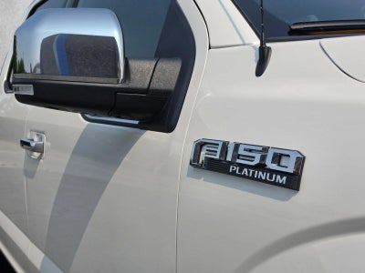 2019 Ford F-150 Platinum 4WD SuperCrew 5.5' Box