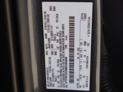 2021 Ford F-150 XLT 4WD SuperCrew 5.5' Box