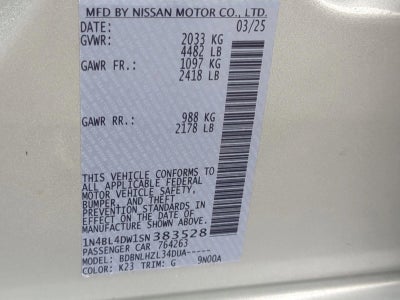 2025 Nissan Altima SV AWD