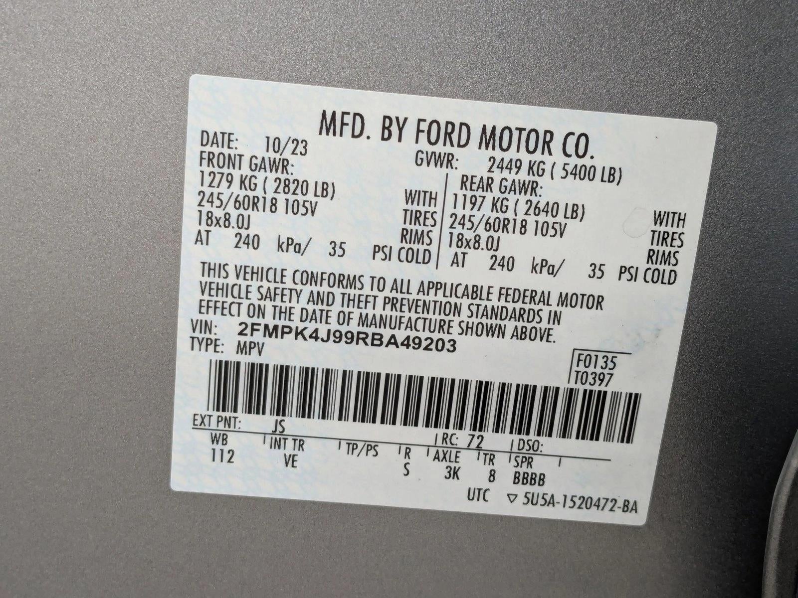 2024 Ford Edge SEL AWD