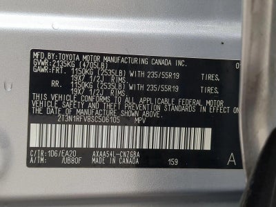 2025 Toyota RAV4 Limited AWD (Natl)