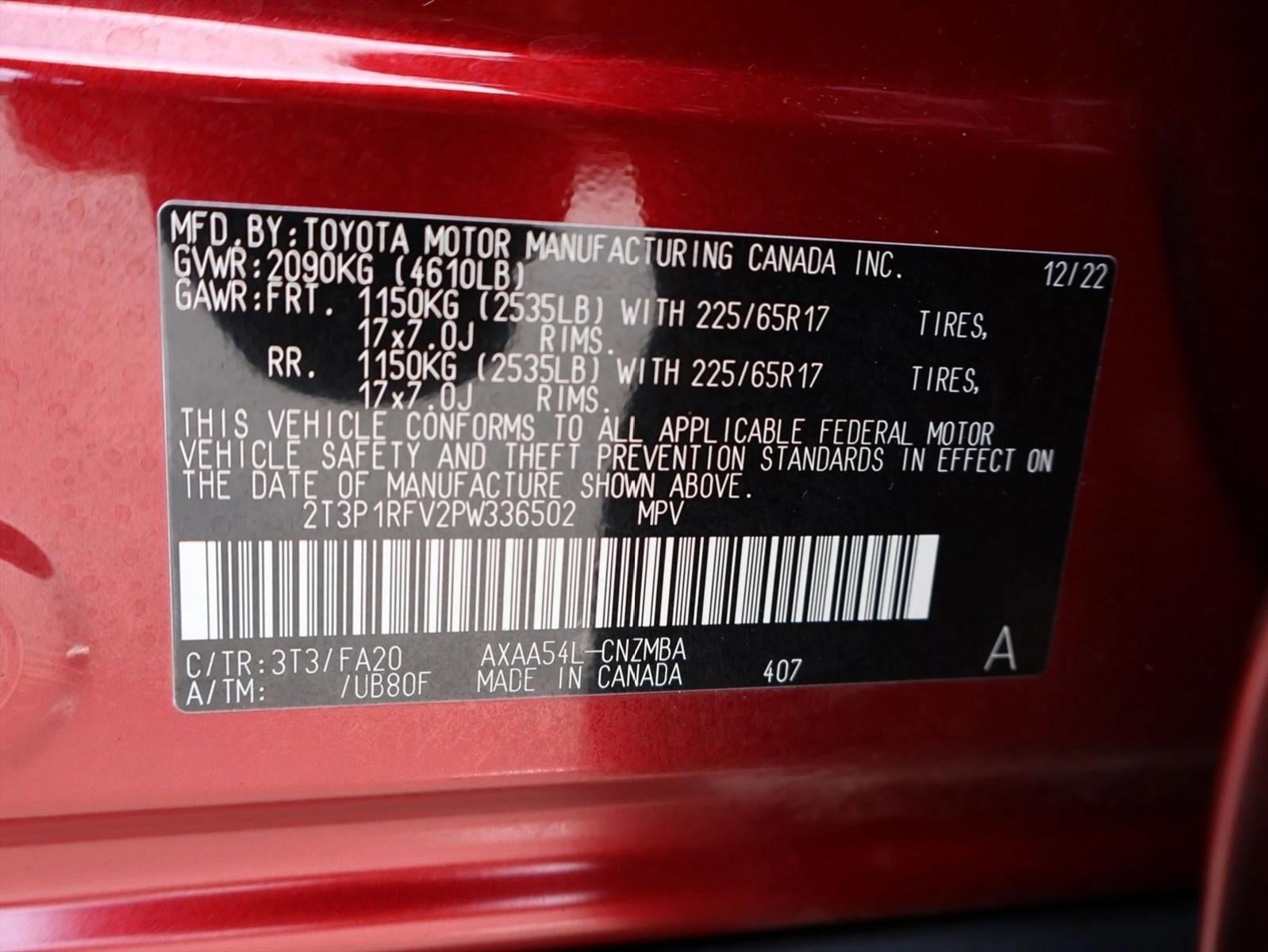2023 Toyota RAV4 XLE AWD (Natl)