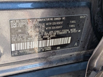 2021 Toyota RAV4 XLE AWD (Natl)