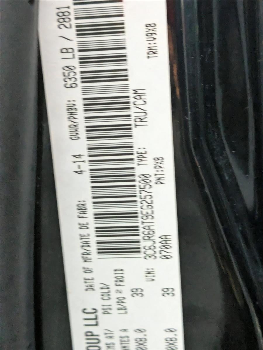 2014 RAM 1500 2WD Regular Cab 6.4 Ft Box Tradesman