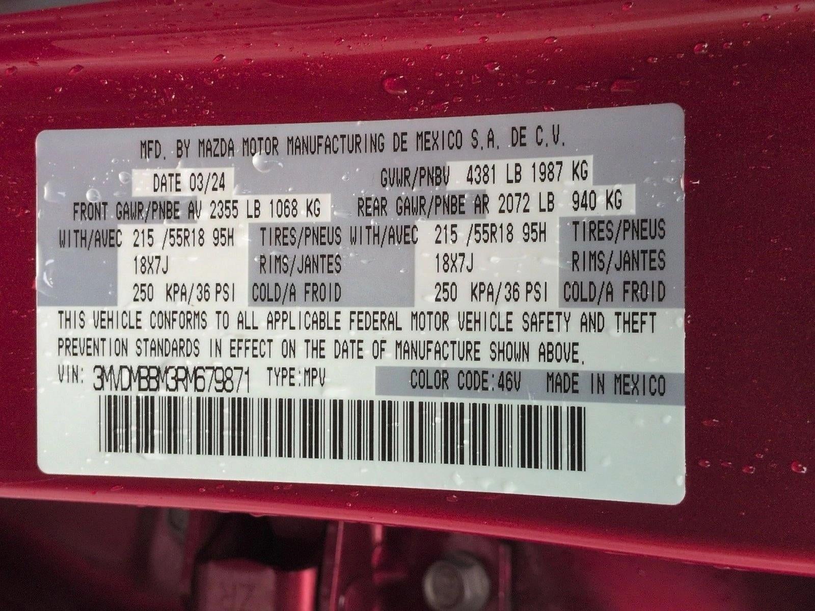 2024 Mazda Mazda CX-30 2.5 S Select Sport AWD