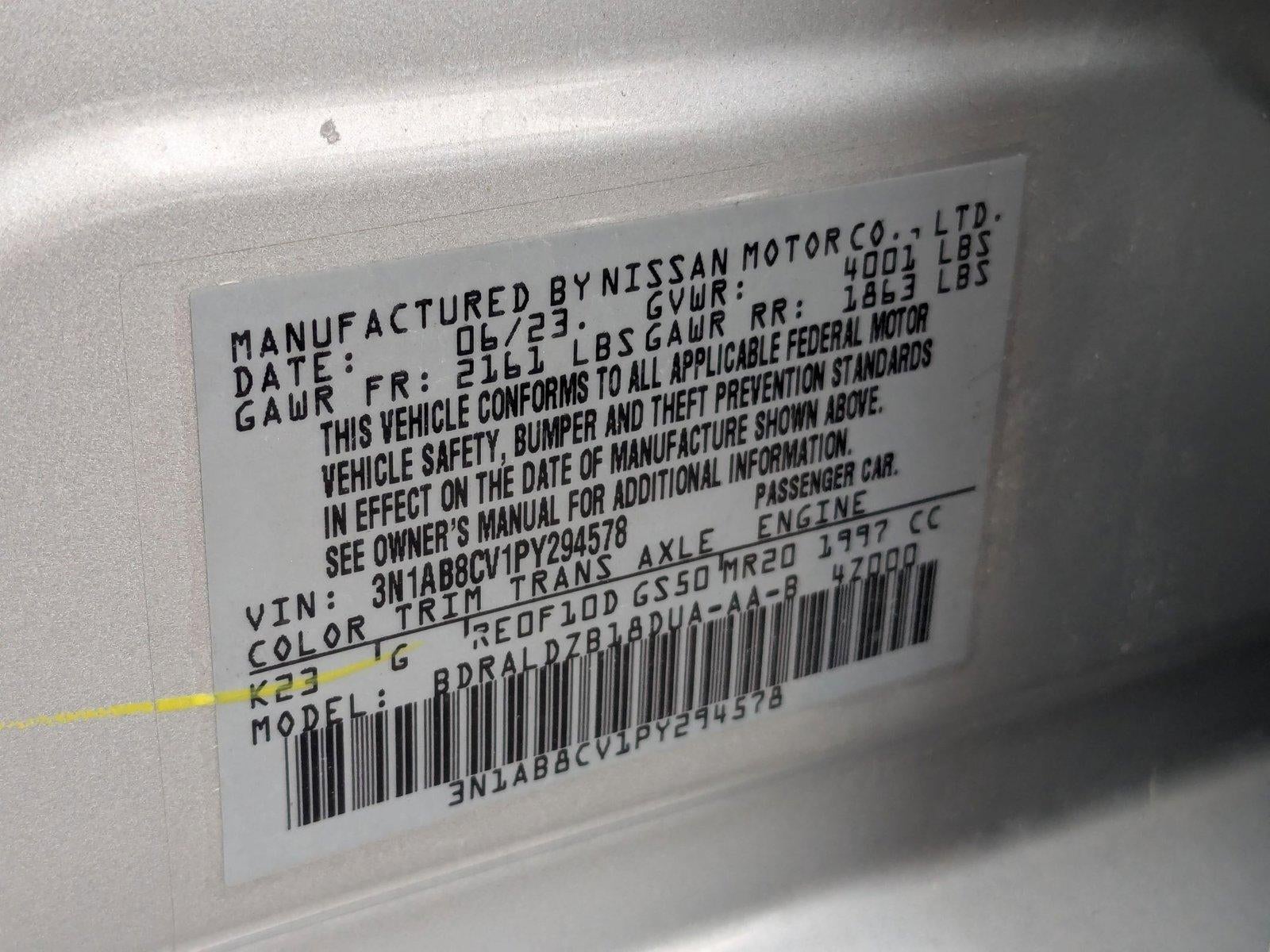 2023 Nissan Sentra SV CVT