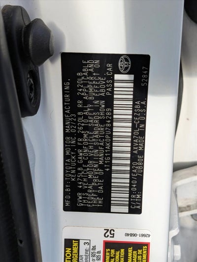 2023 Toyota Camry SE Auto (SE)