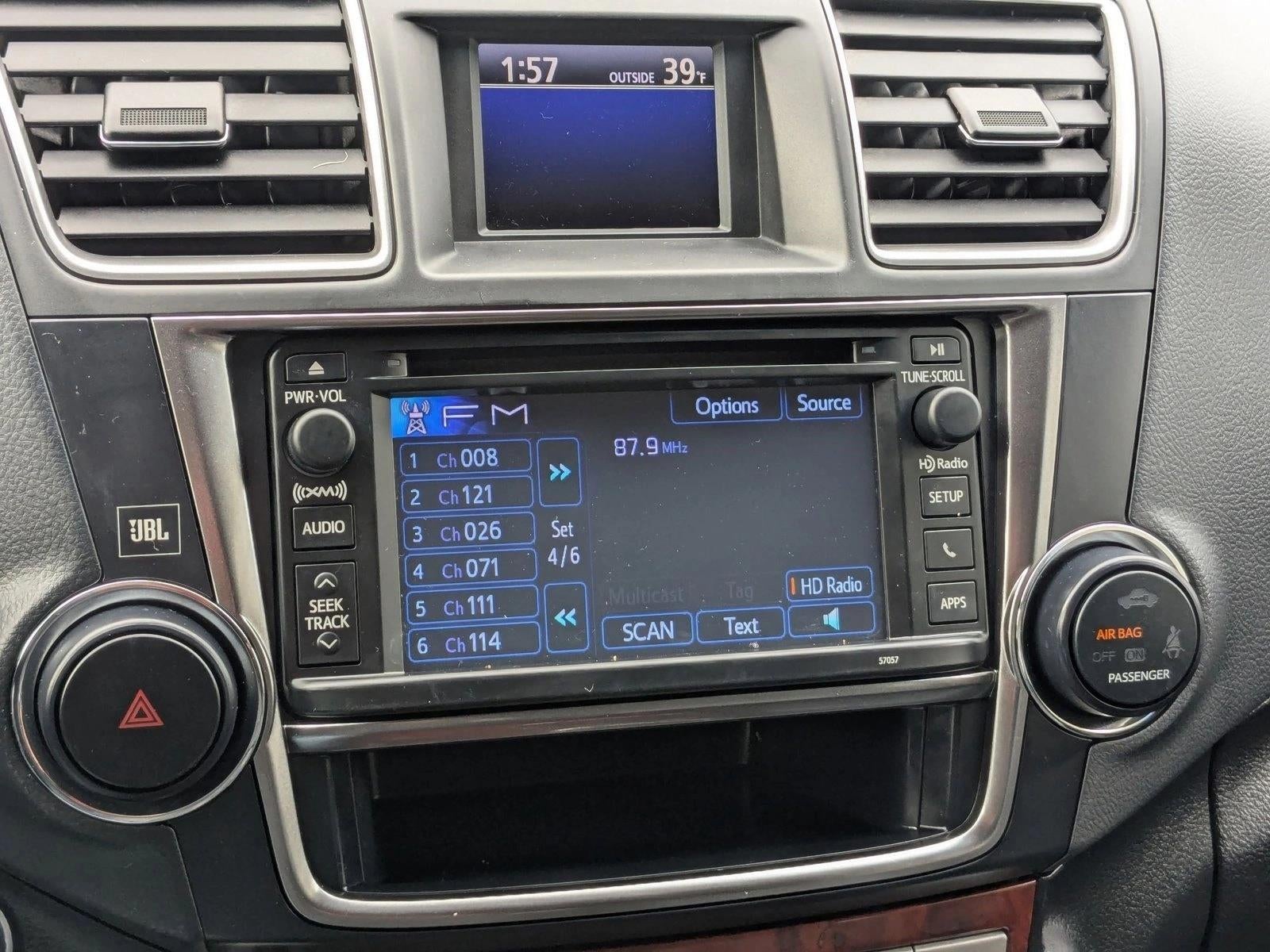 2013 Toyota Highlander 4WD 4dr V6 Limited (Natl)