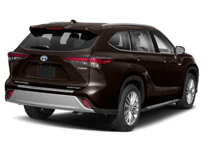 2021 Toyota Highlander Hybrid Platinum AWD (Natl)