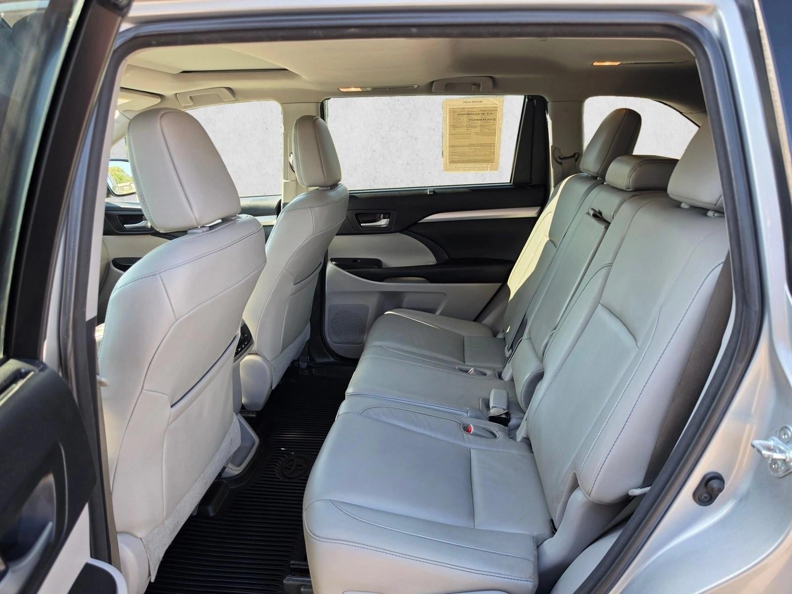 2017 Toyota Highlander XLE V6 AWD (Natl)