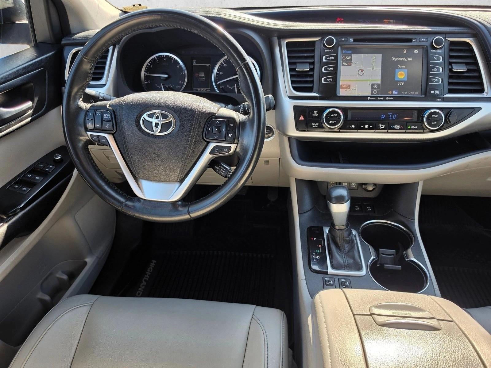 2017 Toyota Highlander XLE V6 AWD (Natl)