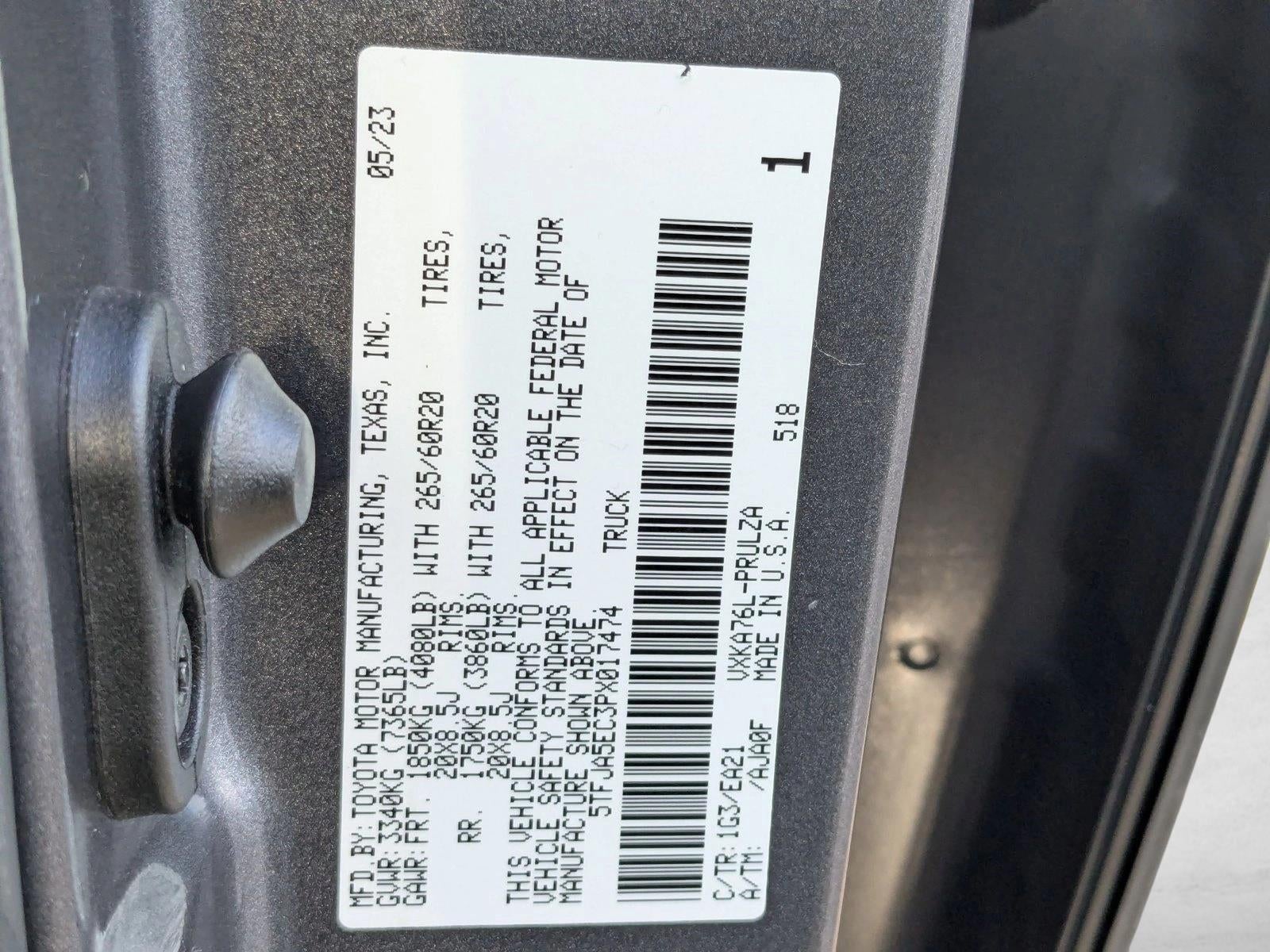 2023 Toyota Tundra 4WD 4WD Limited CrewMax 6.5' Bed (Natl)