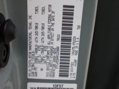 2024 Toyota Tundra 4WD 4WD SR5 CrewMax 5.5' Bed (Natl)
