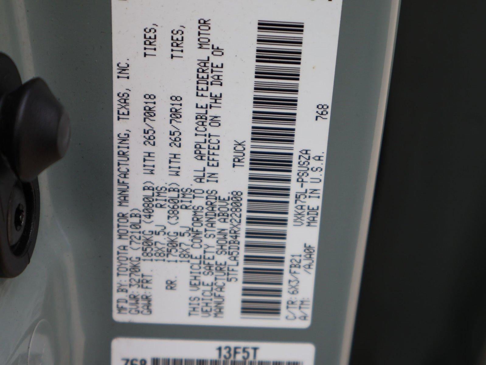 2024 Toyota Tundra 4WD 4WD SR5 CrewMax 5.5' Bed (Natl)