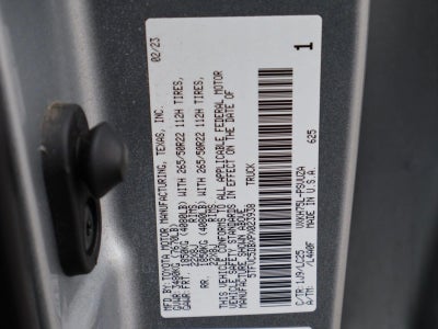 2023 Toyota Tundra 4WD 4WD Capstone Hybrid CrewMax 5.5' Bed (Natl)