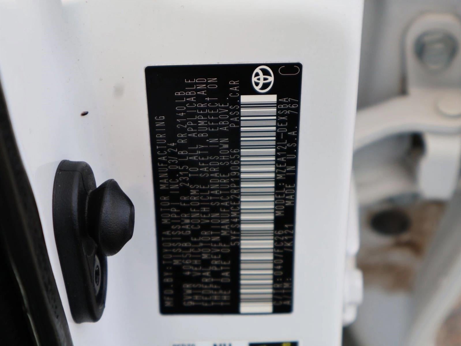 2024 Toyota Corolla SE CVT (Natl)