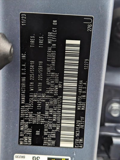 2024 Toyota Corolla Cross XLE 4WD (Natl)